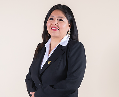 Mgt. Maritza Katherine Irpanocca — Directora del ISC